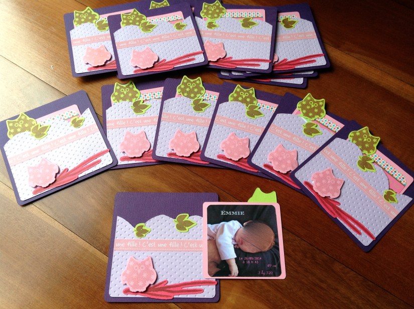 Petit fairt part de naissance