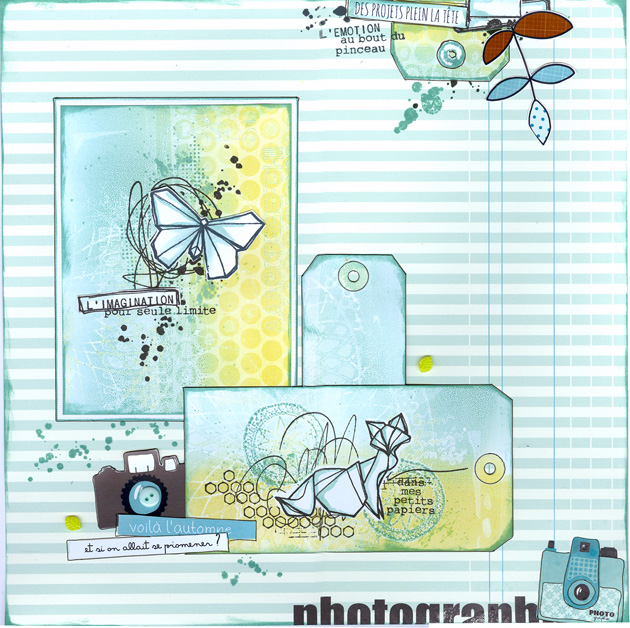 Visuel avec Les petits papiers