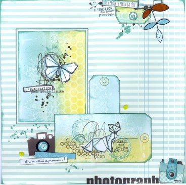 Visuel avec Les petits papiers