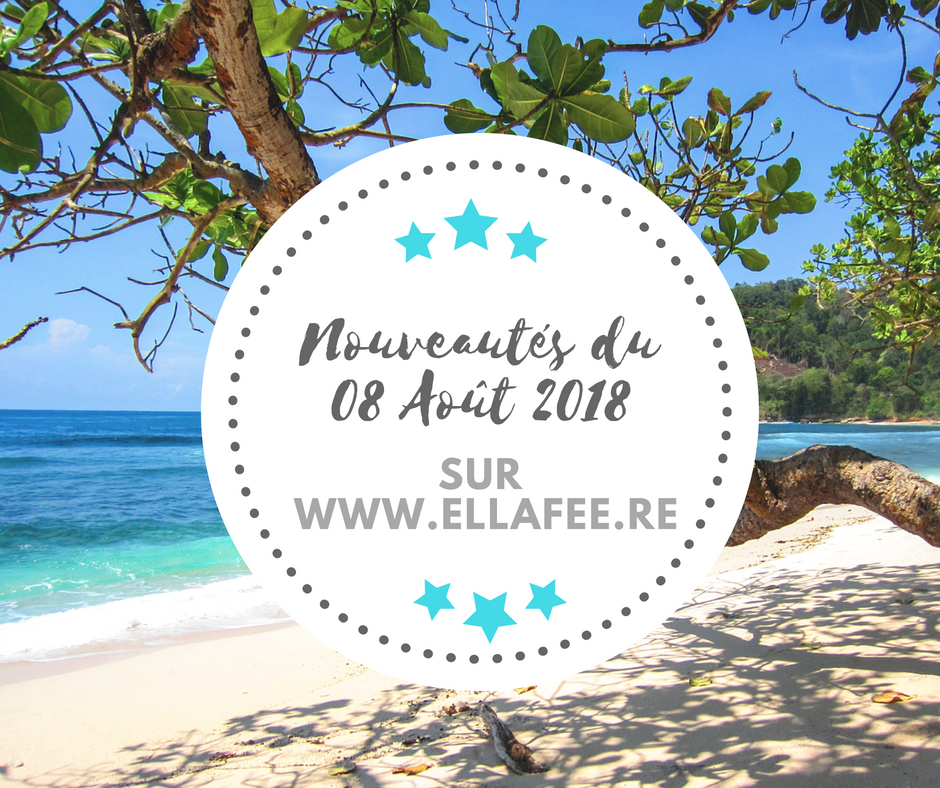 Nouveaute 8 AOUT 2018