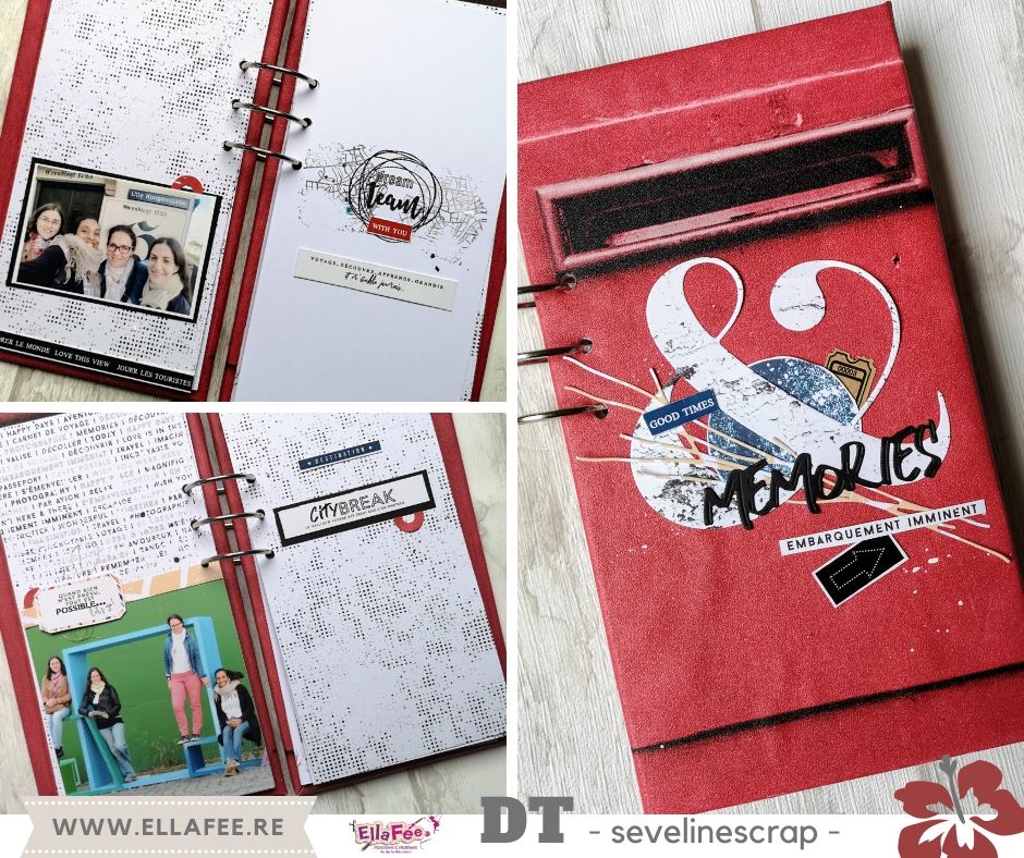 couverture MINI ALBUM GRUNGE SEVELINE SCRAP