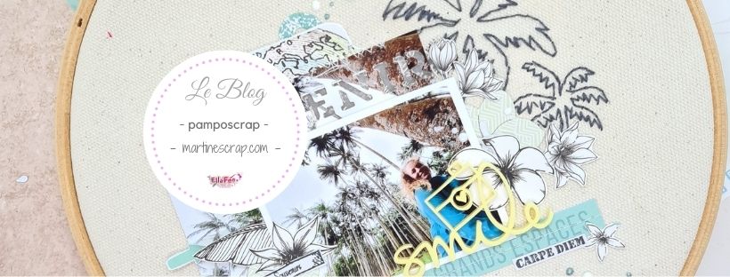 BANIERE CERCLE A BRODER PAMPOSCRAP